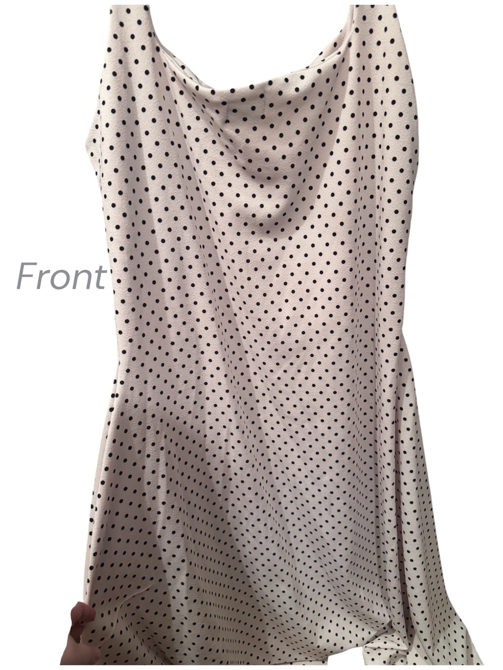 REBDOLLS Polka Dot Midi Dress